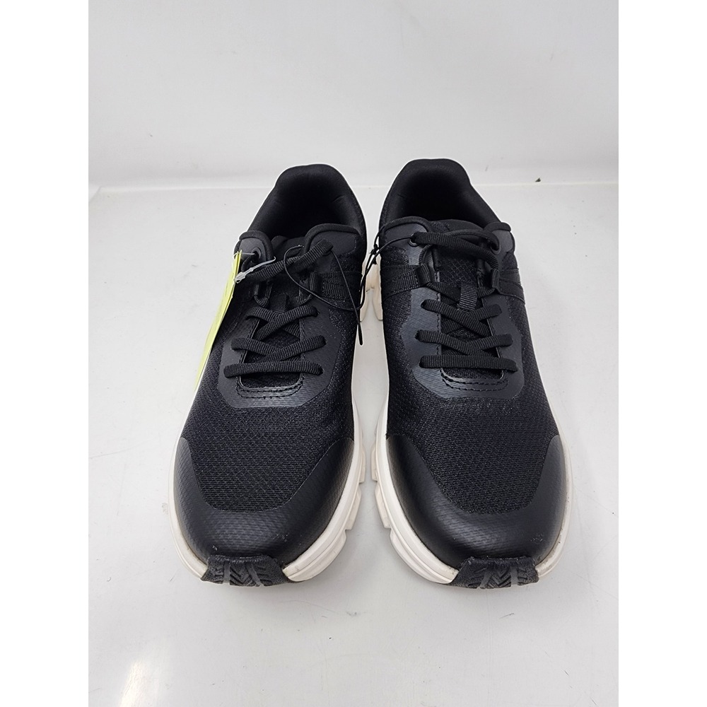 All in Motion Kenji Black Athletic Sneakers Cushion IQ Tech Shoes Mens 7 NEW